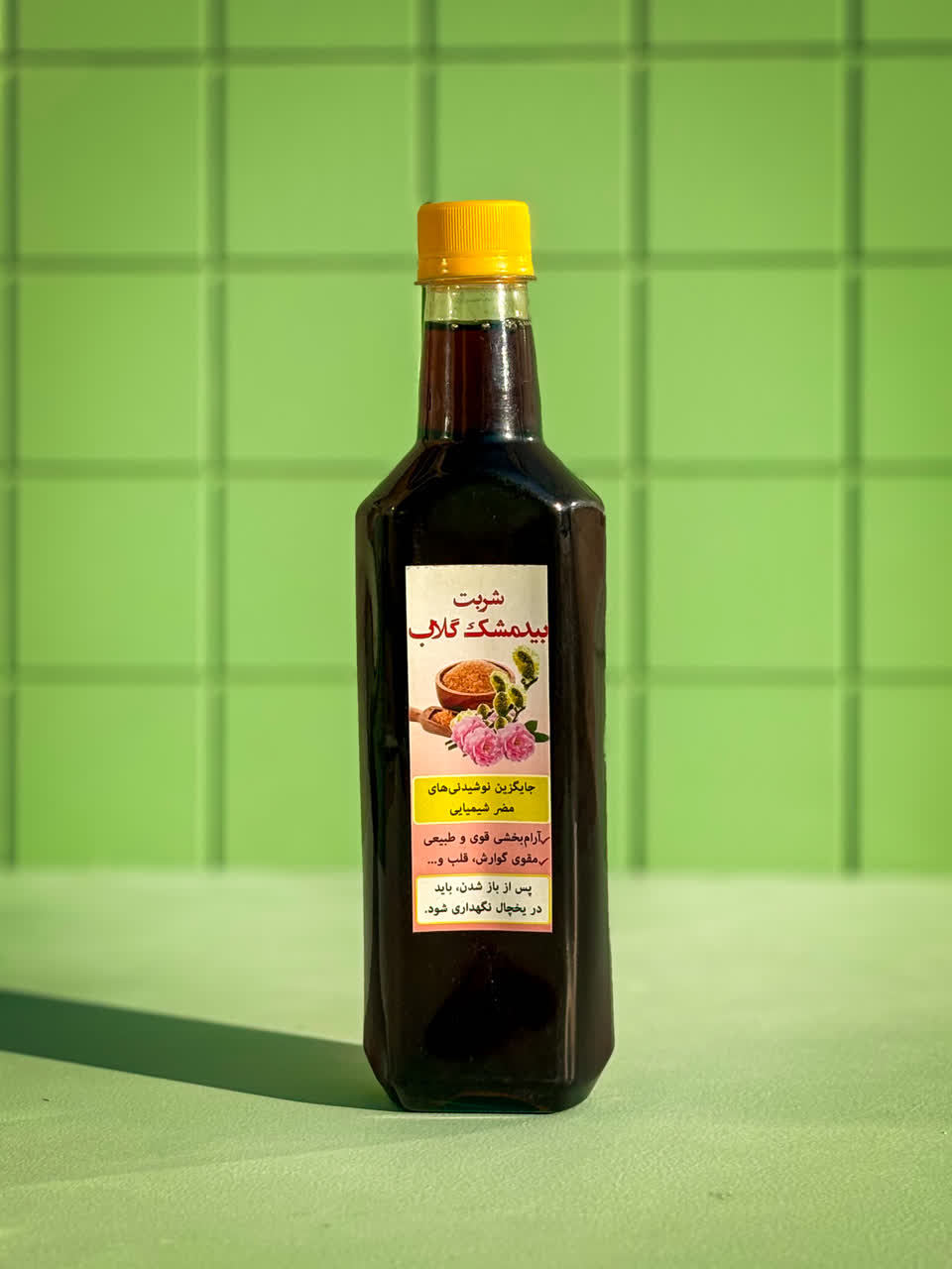 سیروپ بیدمشک گلاب